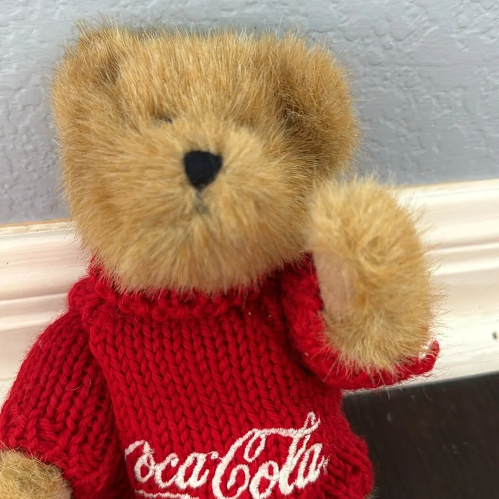 BOYDS BEARS JOHNNY RED KNIT SWEATER COLLECTIBLE - Picture 4 of 6